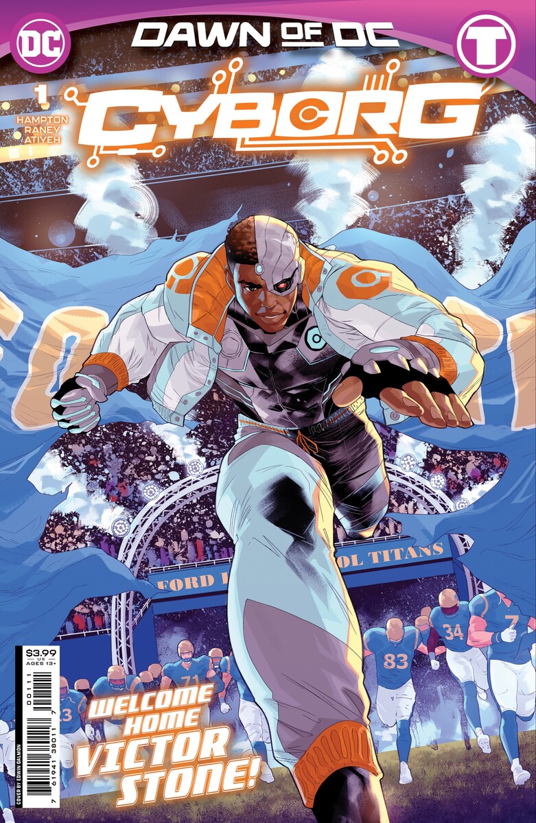 Cyborg Issue One Cover (2023)