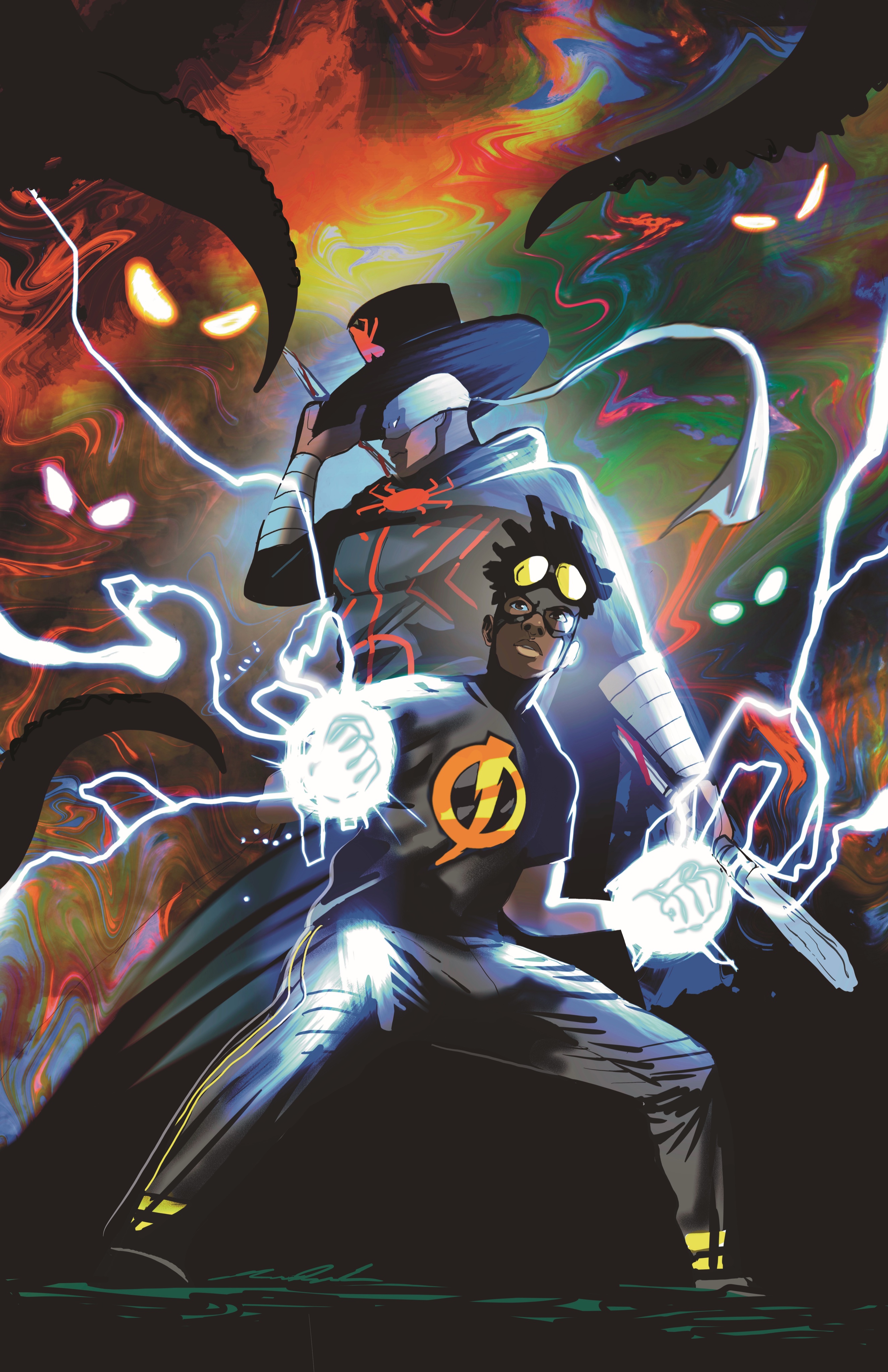 Static Team-Up: Anansi Issue One Main Cover