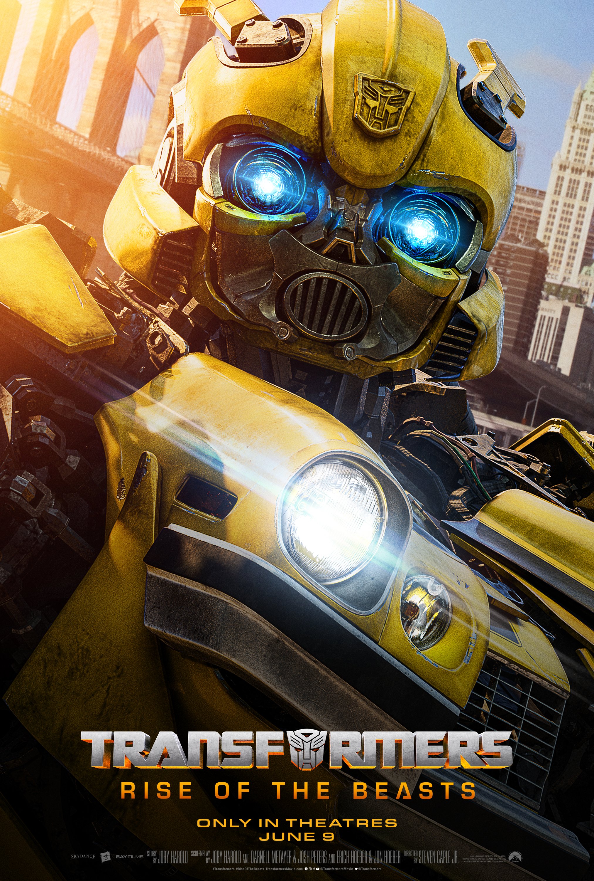 Transformers: Rise of The Beasts- Bumblebee Visual
