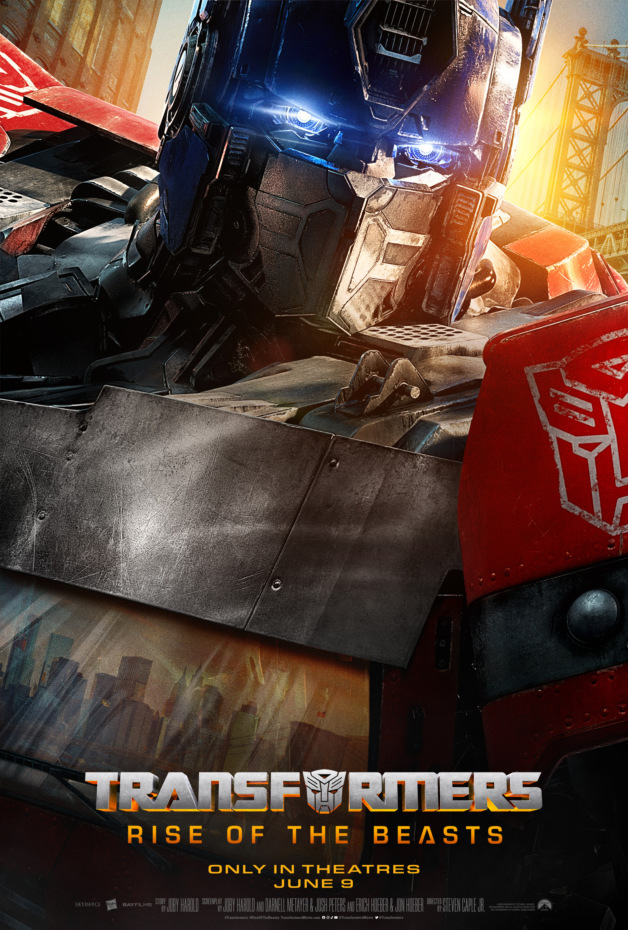 Transformers: Rise of The Beasts- Optimus Prime Visual