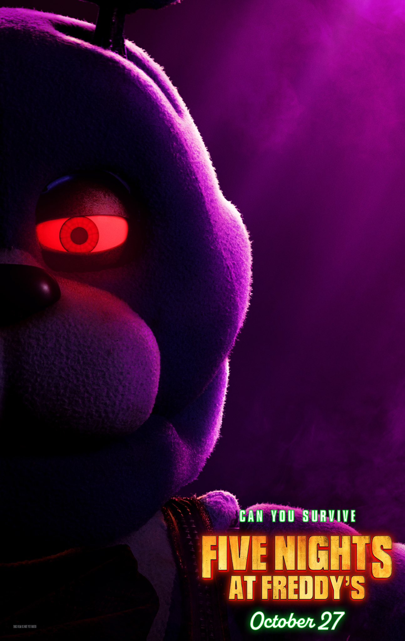 Five Nights At Freddy's Character Poster- Bonnie
