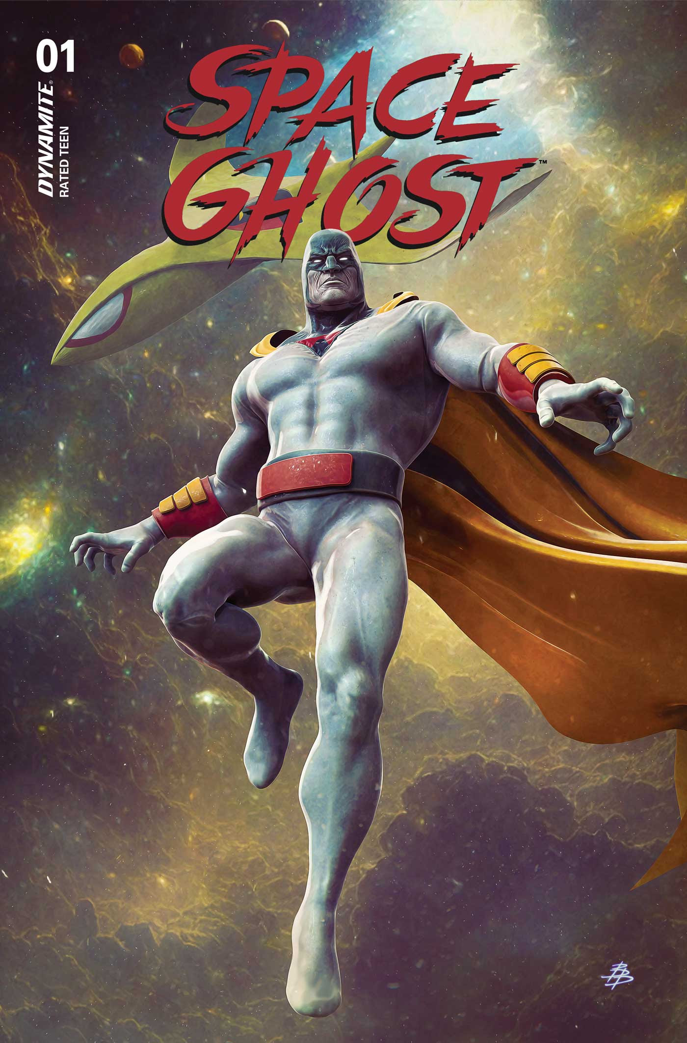 Space Ghost Issue One Cover C- Bjorn Barends