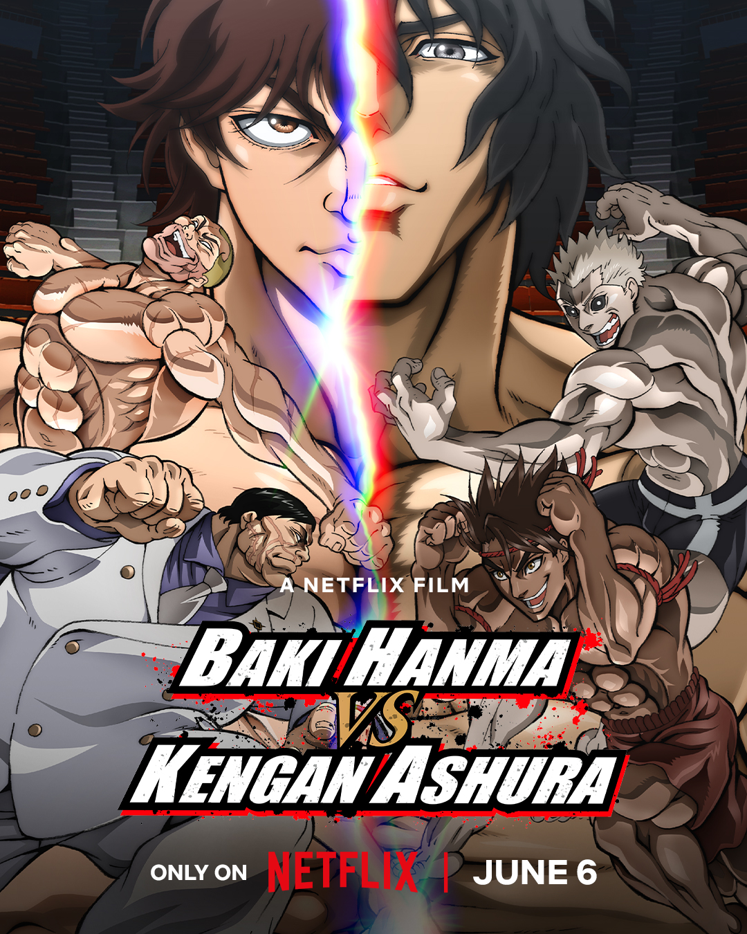 Baki Hanma vs. Kengan Ashura Main Visual