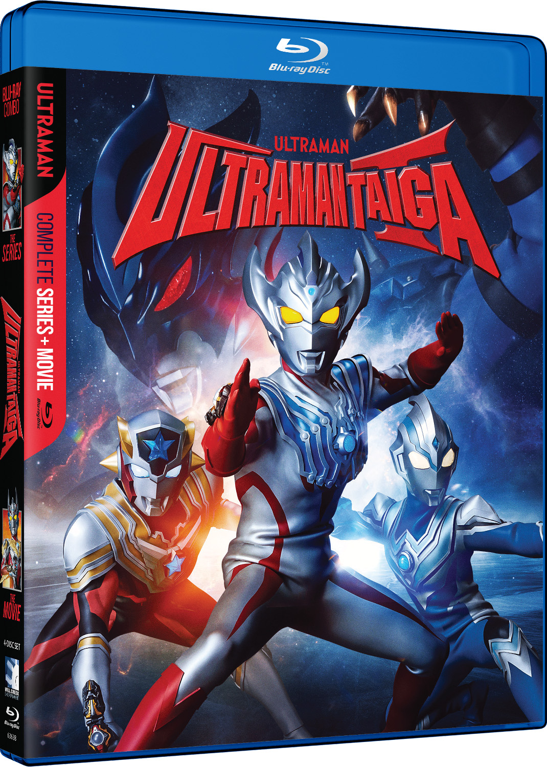 Ultraman Taiga Complete Series+Movie Blu-ray Box Art One