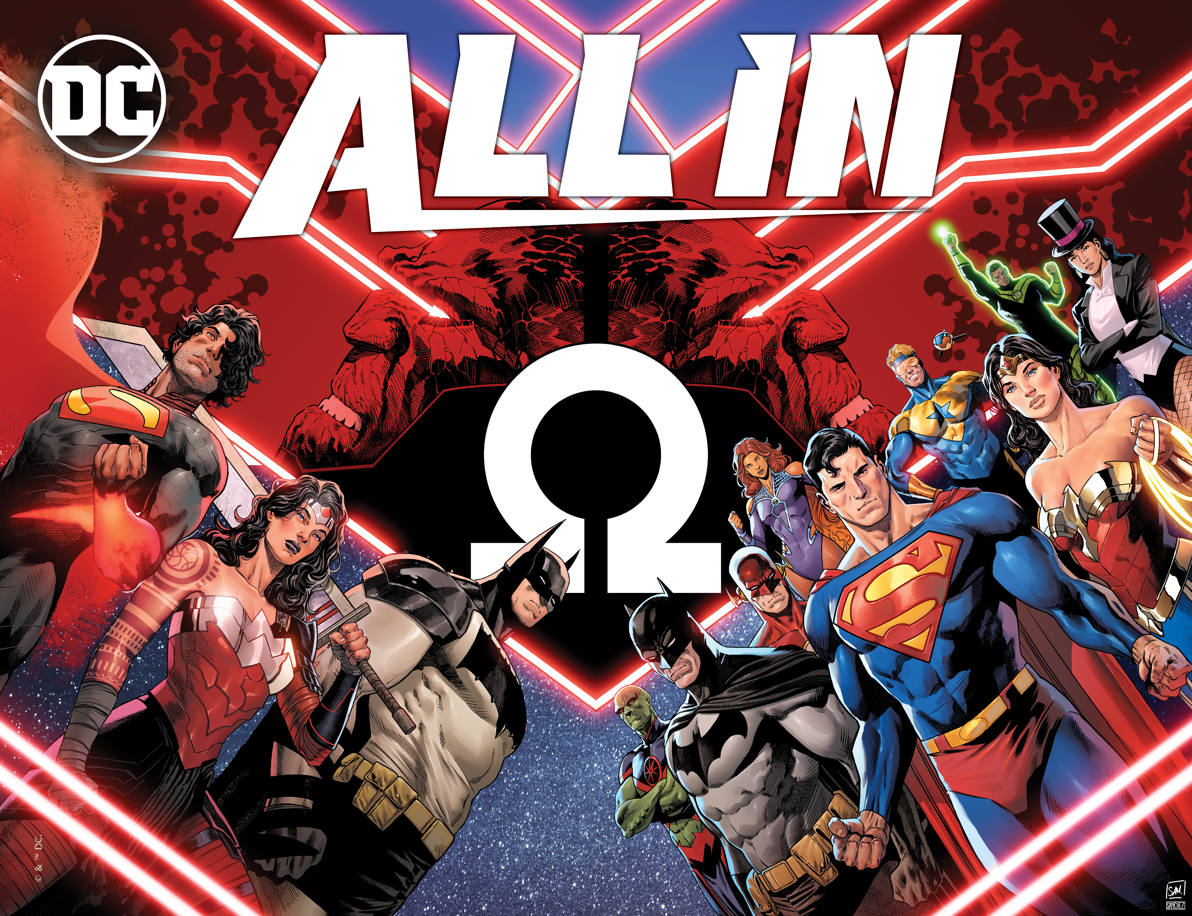 DC ALL IN Promotional Visual