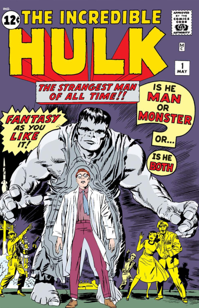 The Incredible Hulk Issue One Cover (May 1962)