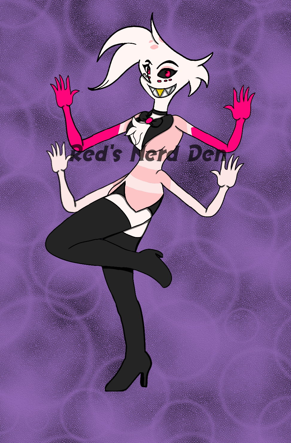 Ko-Fi Illustration Challenge Winner: Angel Dust