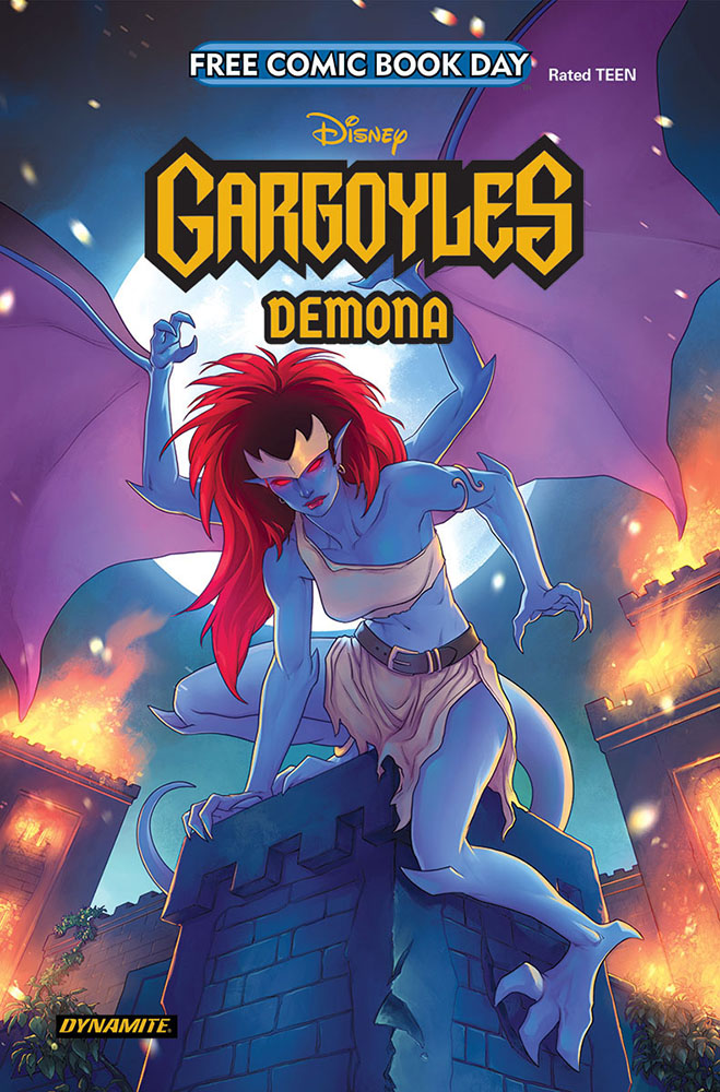 FCBD25_SILVER_Dynamite_Gargoyles Demona #0