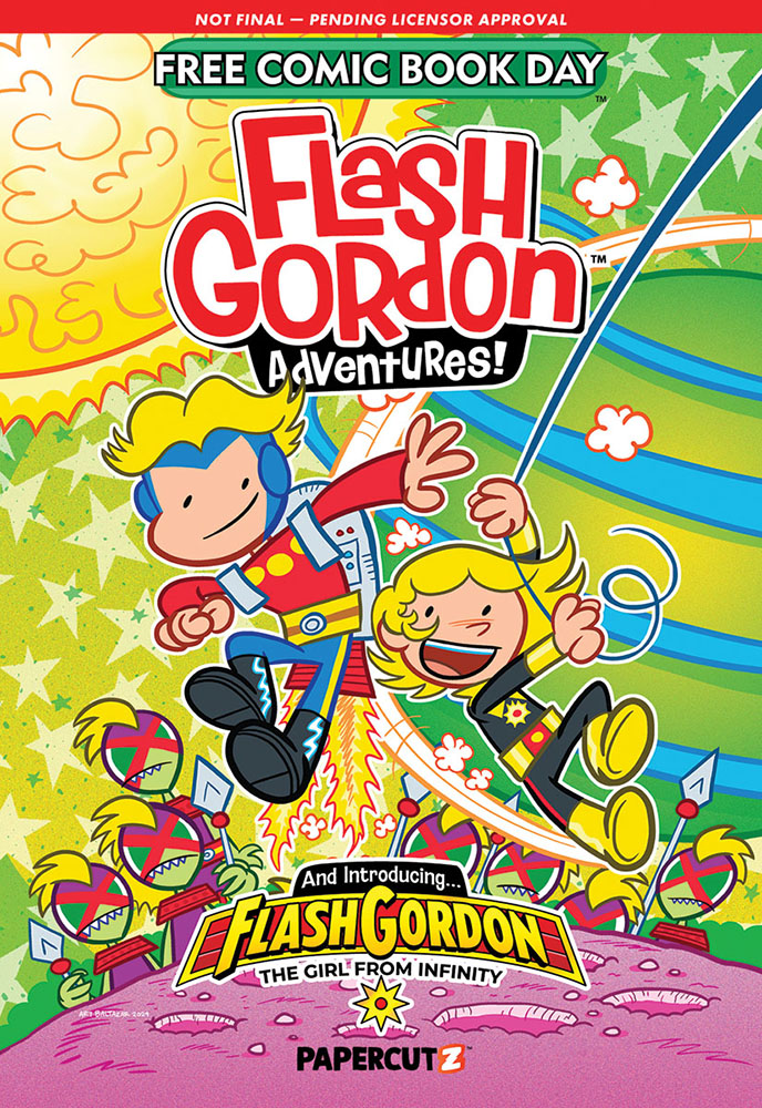 FCBD25_SILVER_Papercutz_Flash Gordon Girl From Infinity