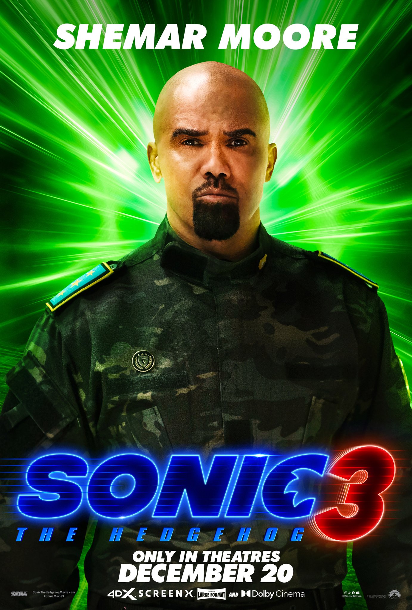 Sonic the Hedgehog 3 Character Poster #12: Randall Handel