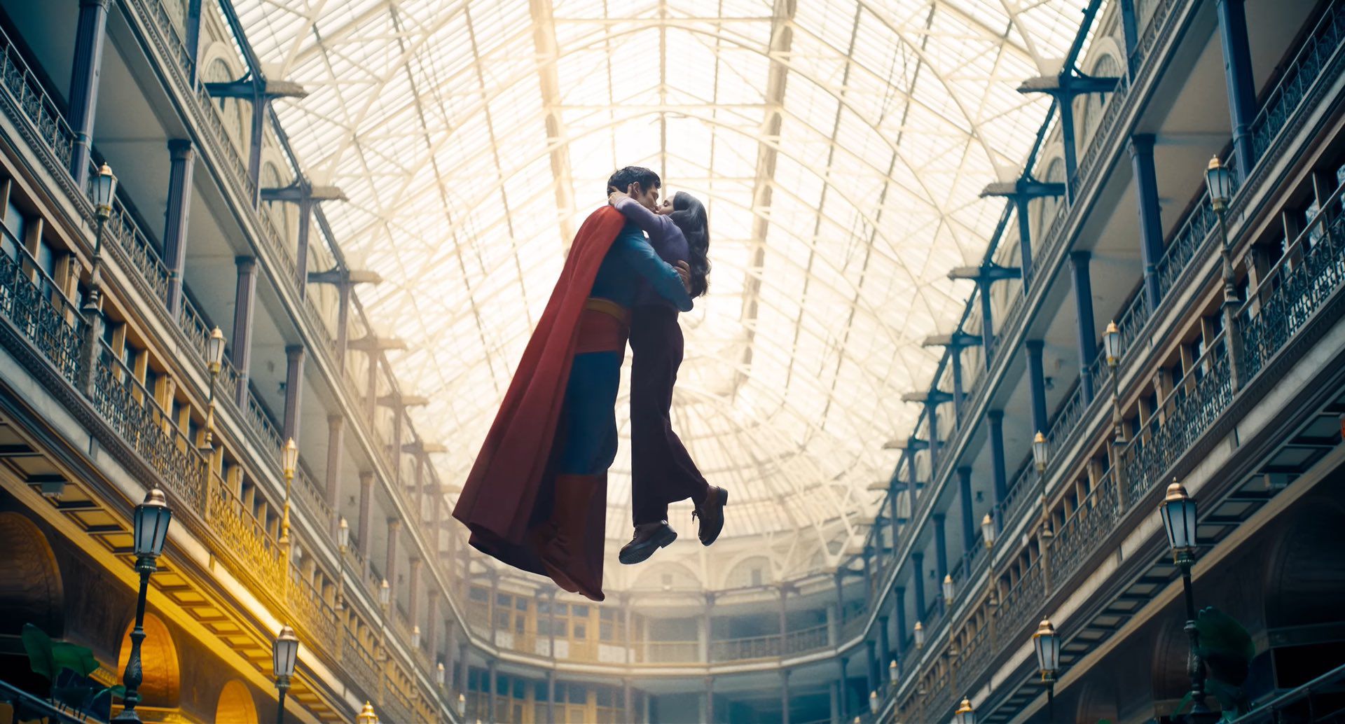 Superman- Superman (David Corenswet) and Lois Lane (Rachel Brosnahan)