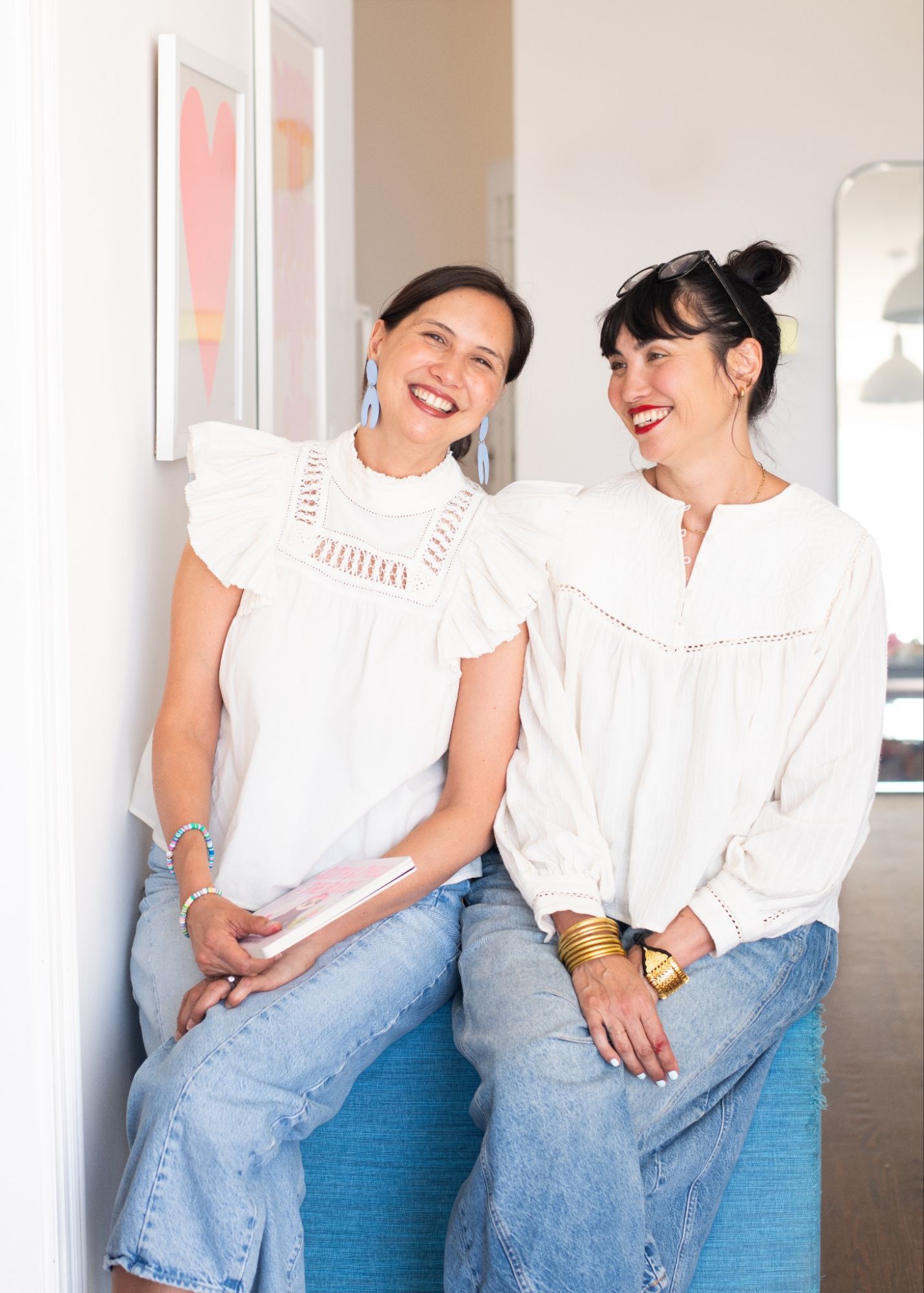 Sabrina and Eunice Moyle of Hello! Lucky