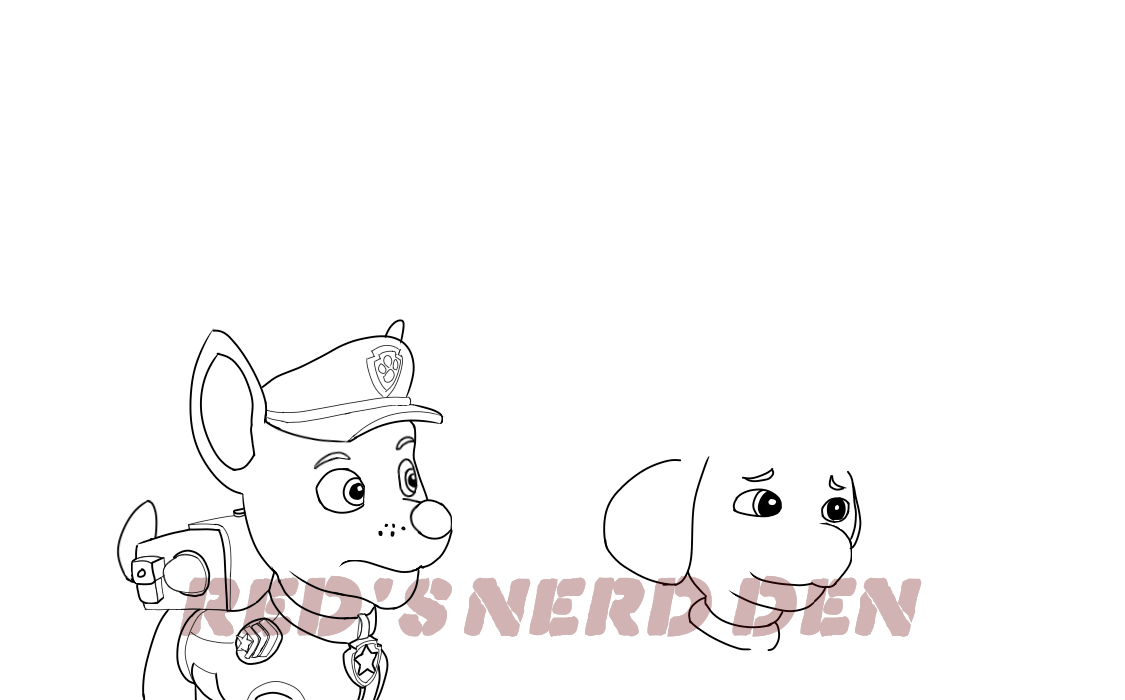 Paw Patrol Commission WIP