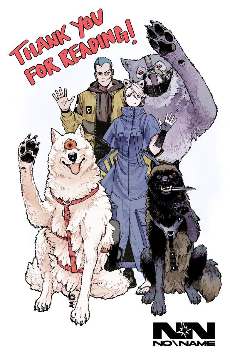 No\Name Thank You Illustration by MACHINEGAMU