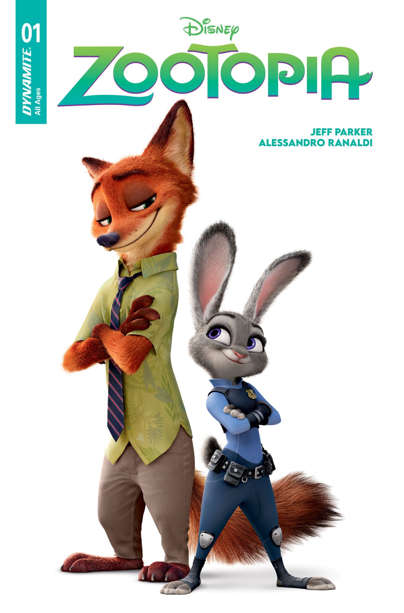 Zootopia Issue One Cover E- MOVIE ART