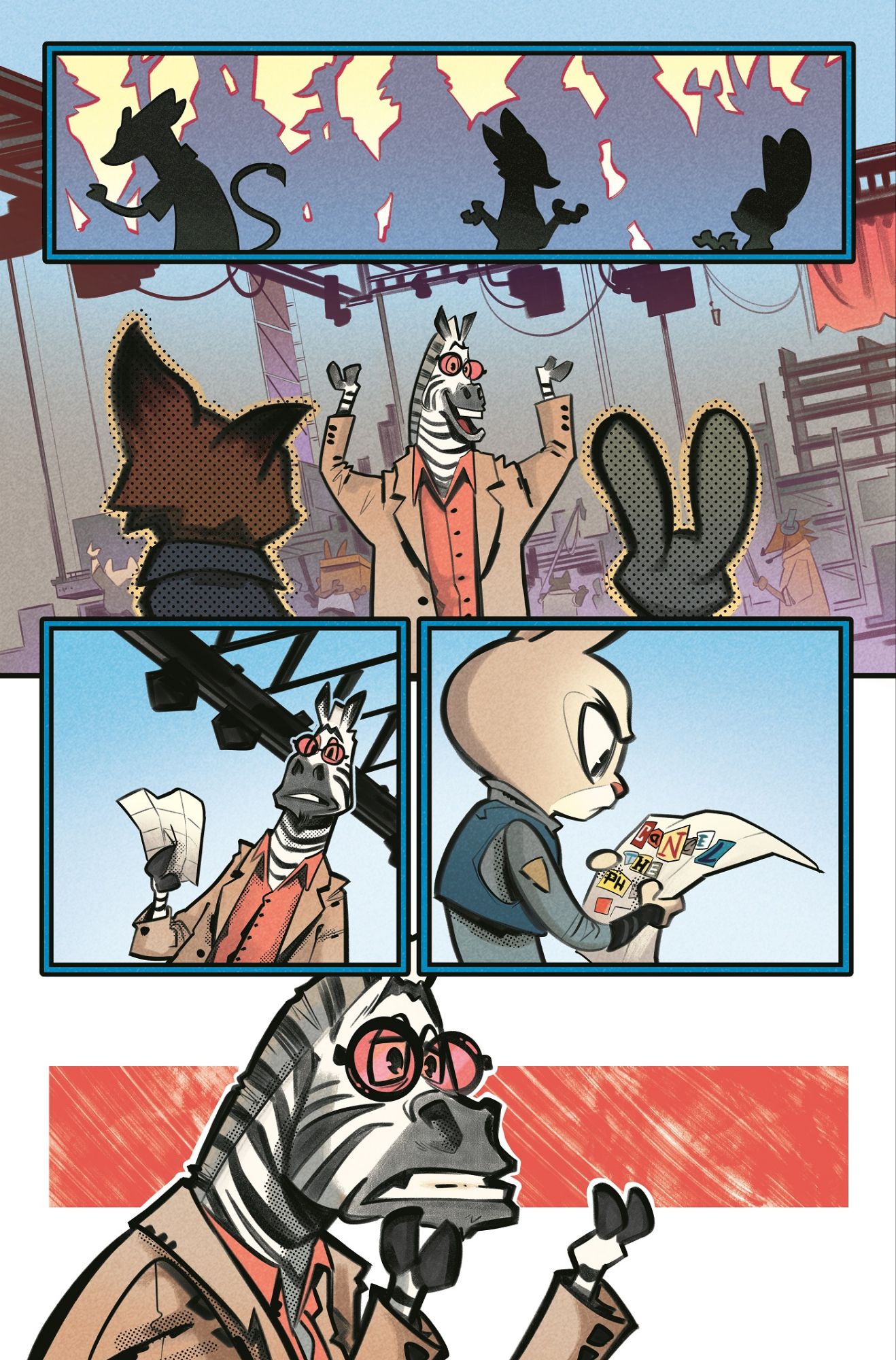 Zootopia Issue One Preview Page One