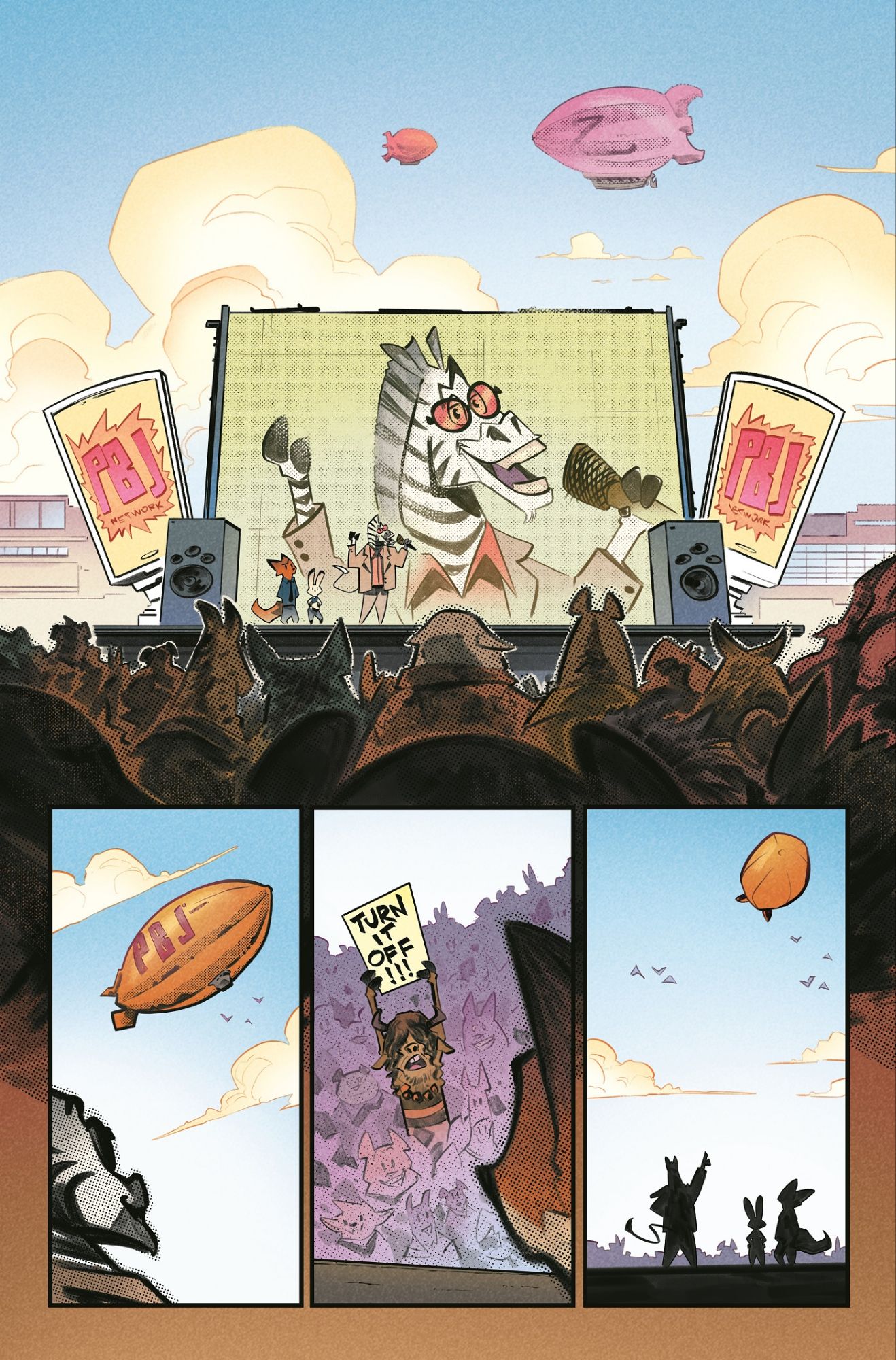 Zootopia Issue One Preview Page Two