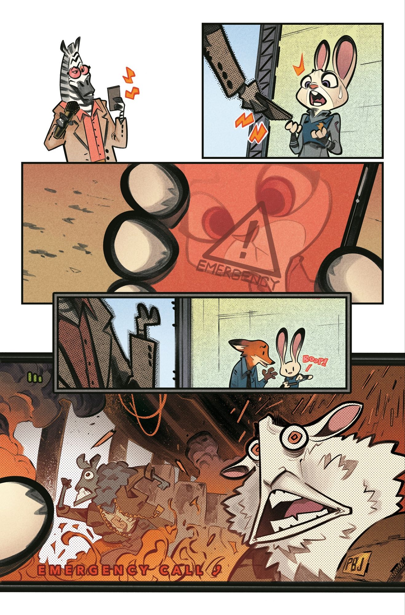 Zootopia Issue One Preview Page Three