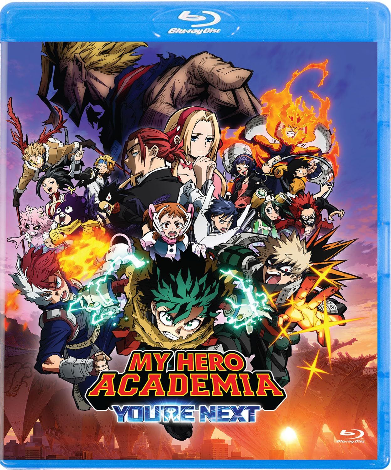 My Hero Academia the Movie: You're Next Blu-ray Cover- Front