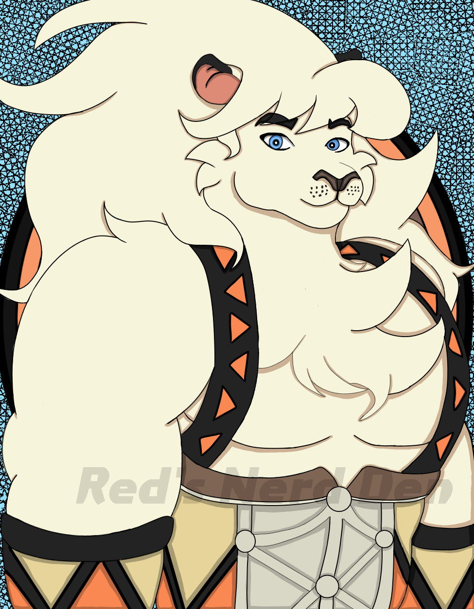 Jungle Emperor Leo, Team Phoenix Illustration