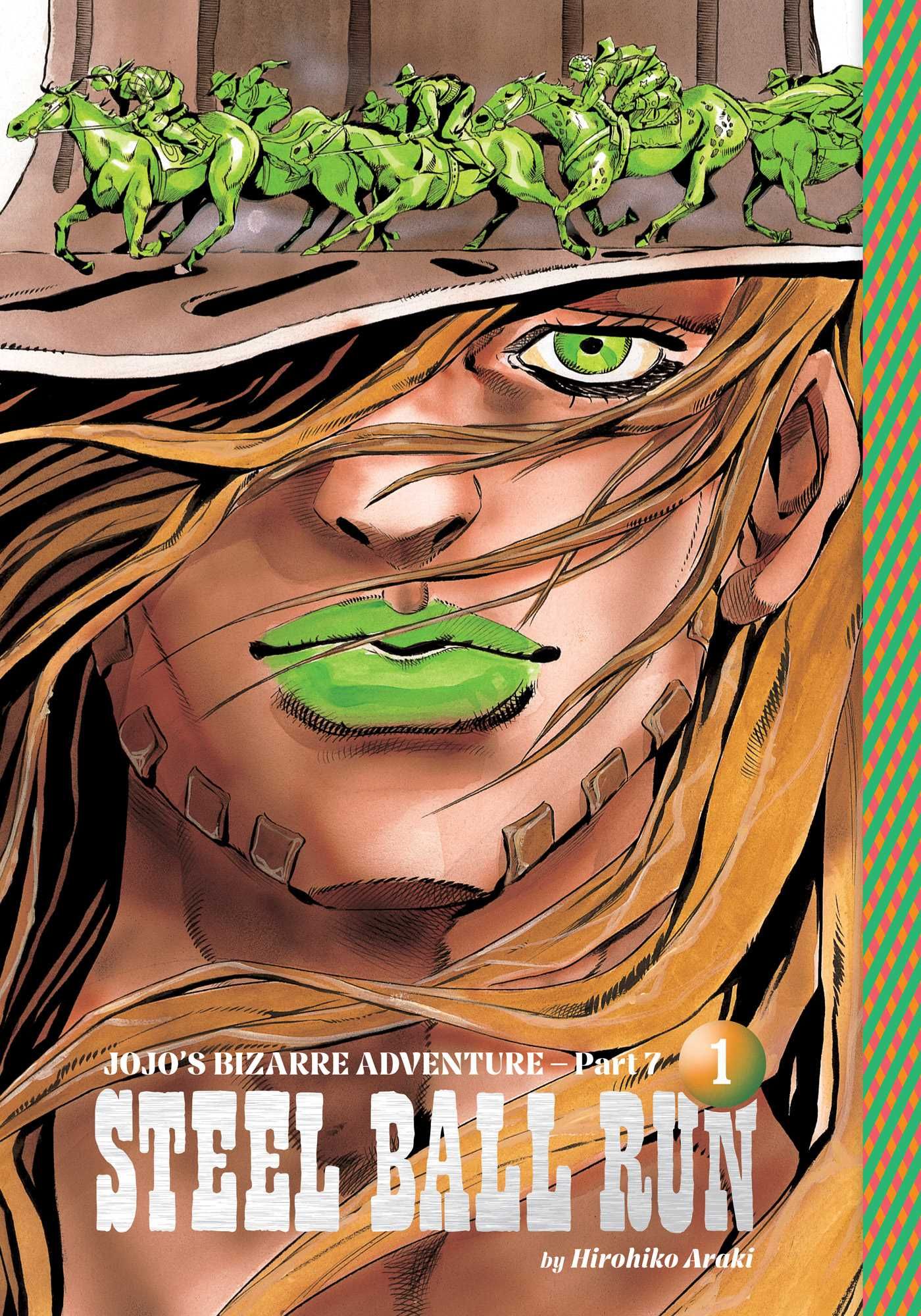 Jojo's Bizarre Adventure Part Seven- Steel Ball Run Vol. One Cover