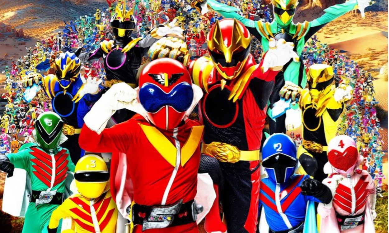 Zen Super Sentai Ten (All Super Sentai Exhibition) Header