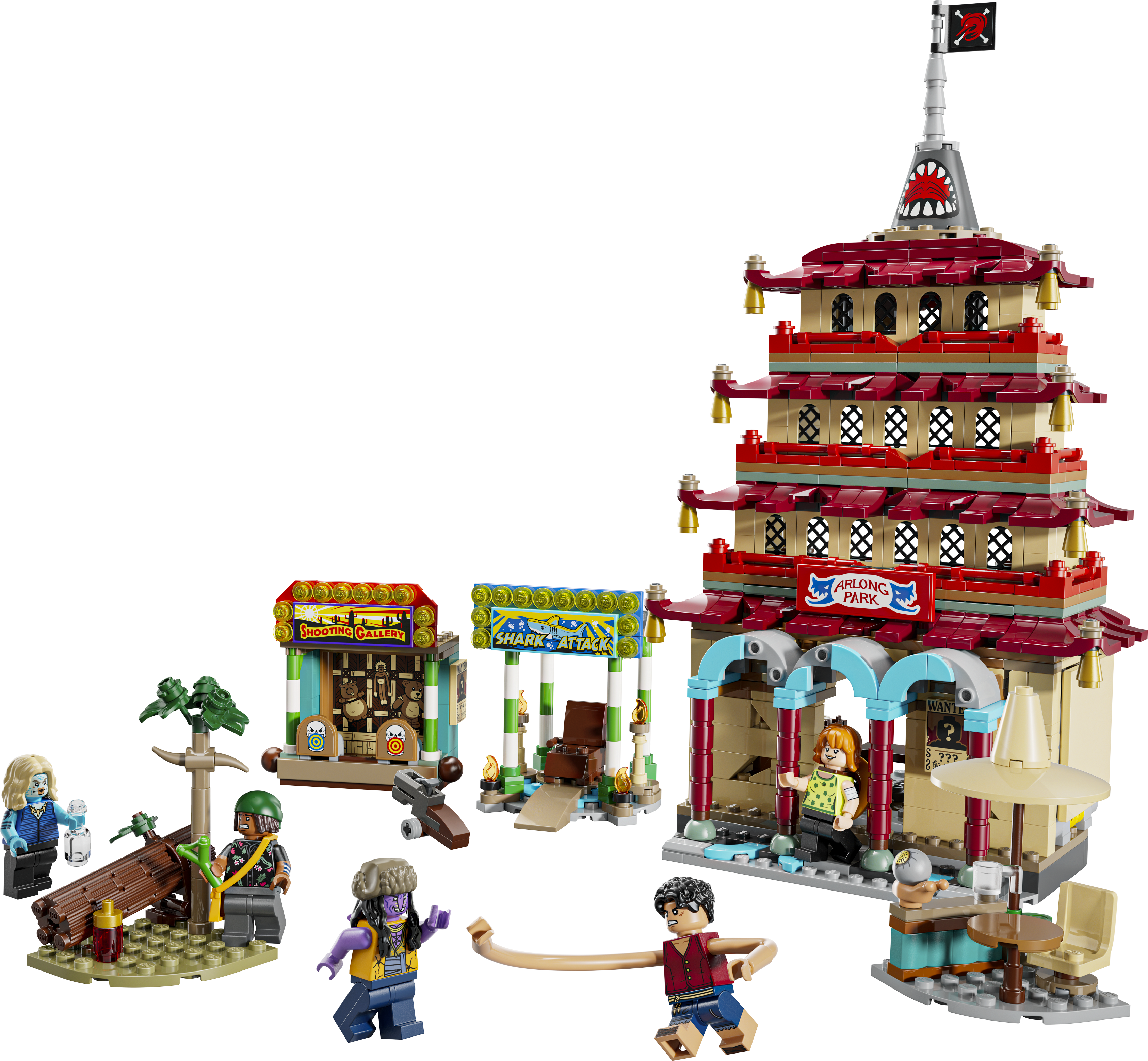 LEGO® ONE PIECE Battle at Arlong Park Battle Close Up
