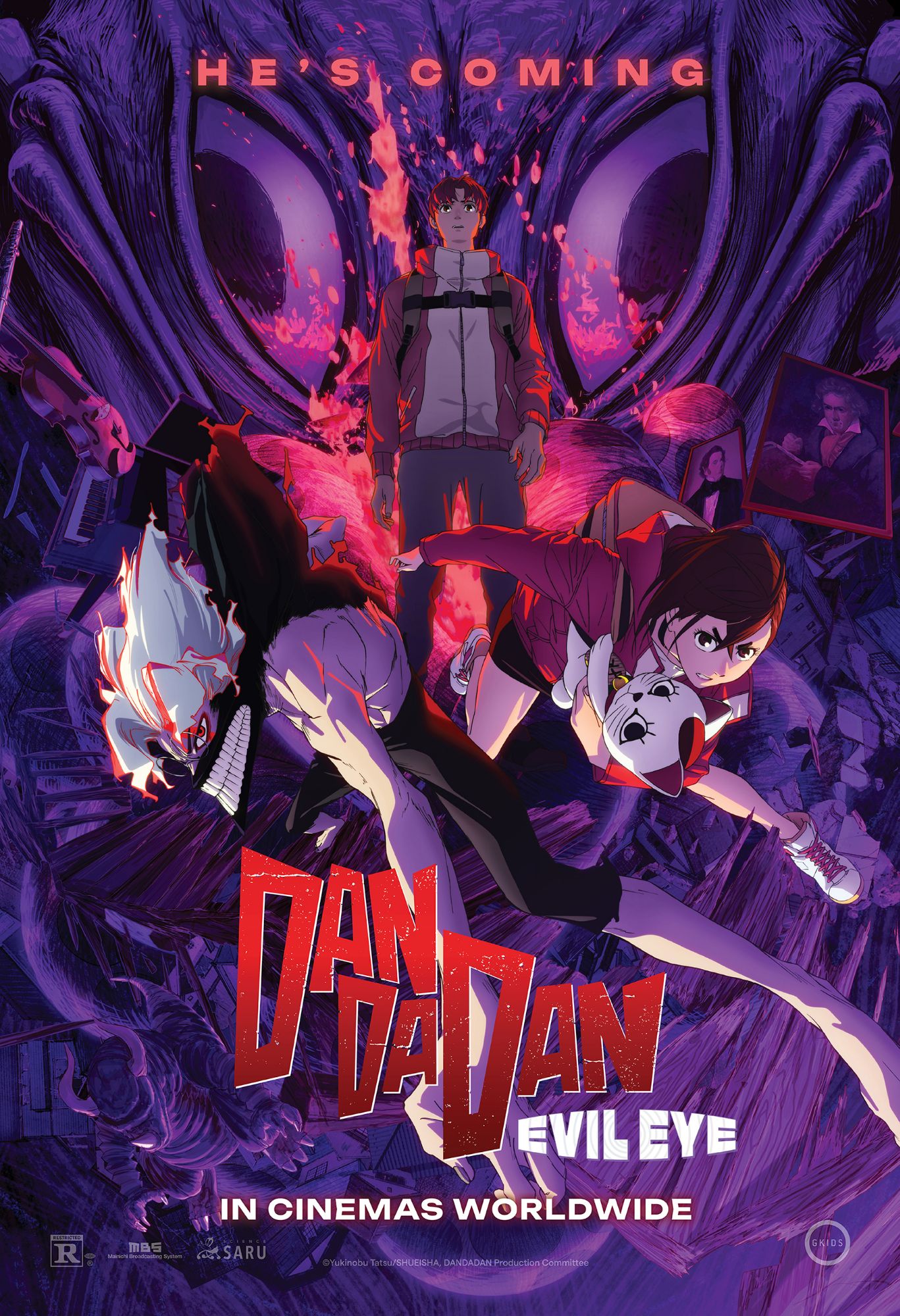 DanDaDan: Evil Eye Key Visual
