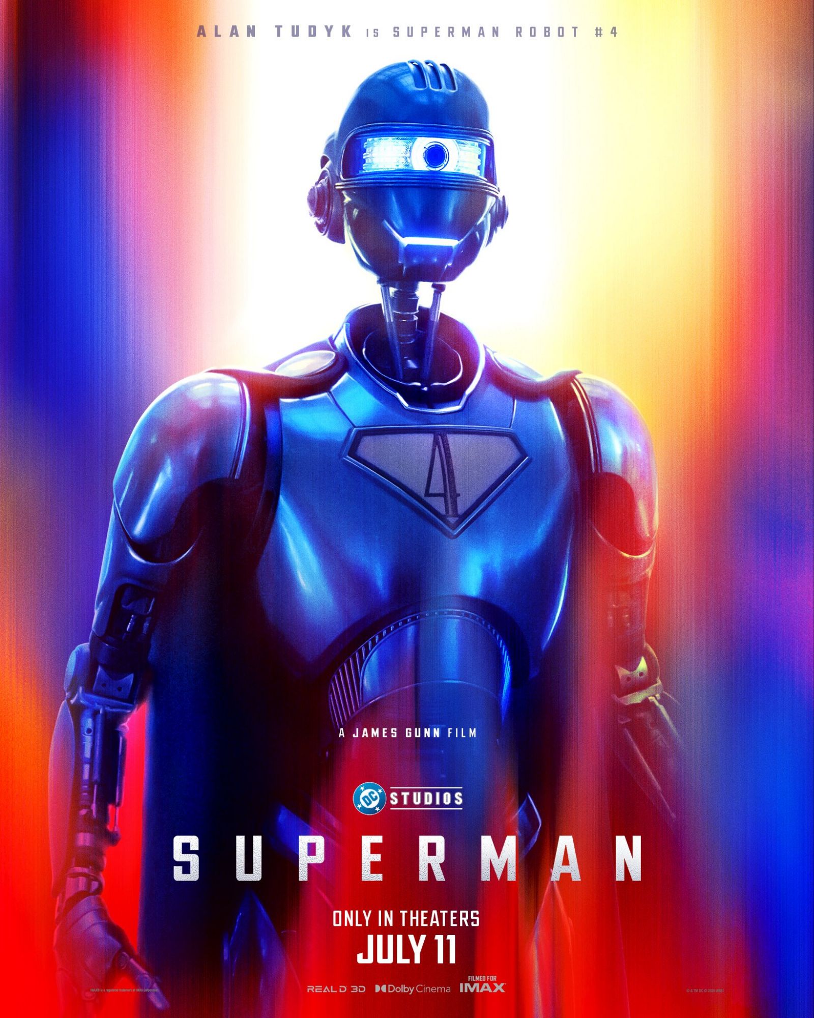 Superman Character Poster- Superman Robot #4