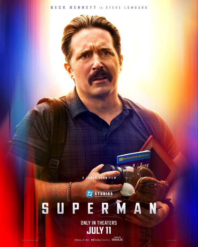 Superman Character Poster- Steve Lombard