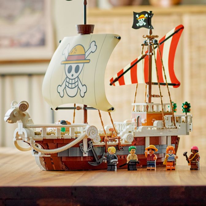 LEGO® ONE PIECE The Going Merry Pirate Ship Final Product
