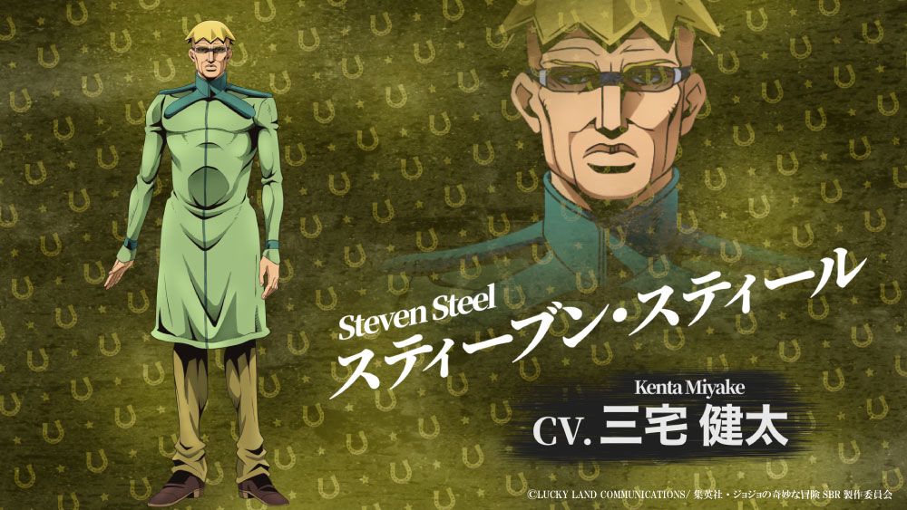 Jojo's Bizarre Adventure: Steel Ball Run- Steven Steel