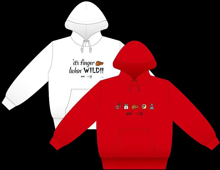 KFC Japan x Monster Hunter Wilds Collaboration Hoodies