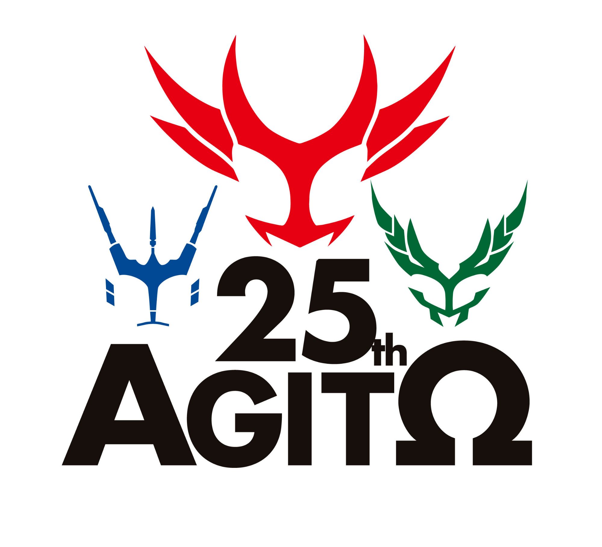 Kamen Rider Agito 25th Anniversary Logo Visual Two