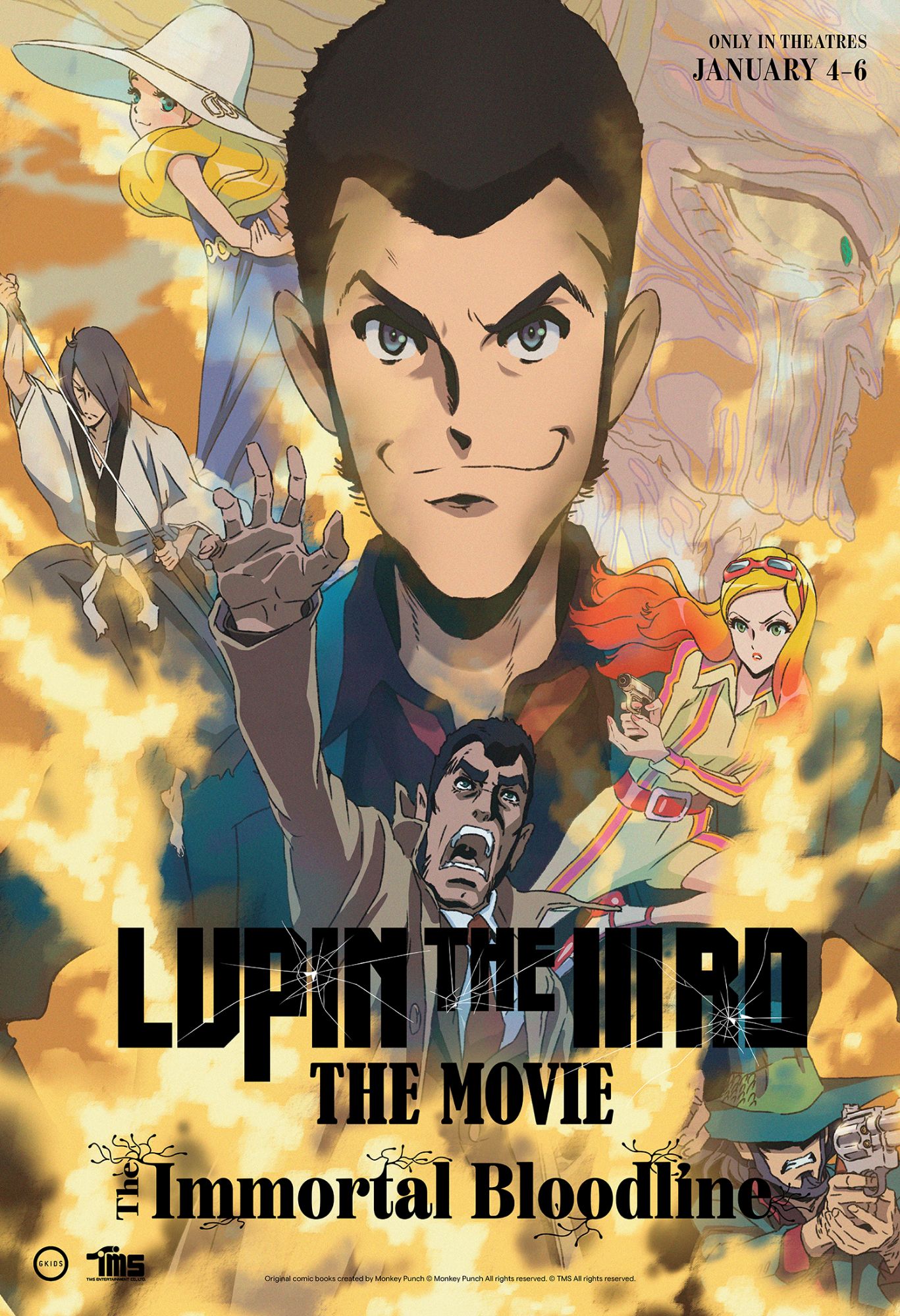 Lupin the IIIrd: The Immortal Bloodline Key Visual (GKIDS)