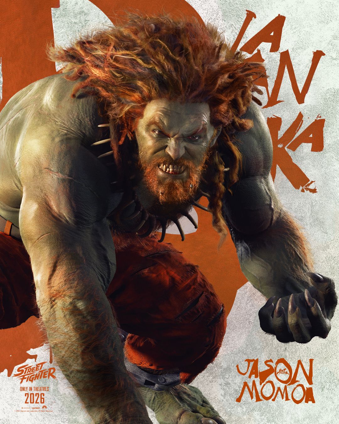 Street Fighter Character Poster: Blanka