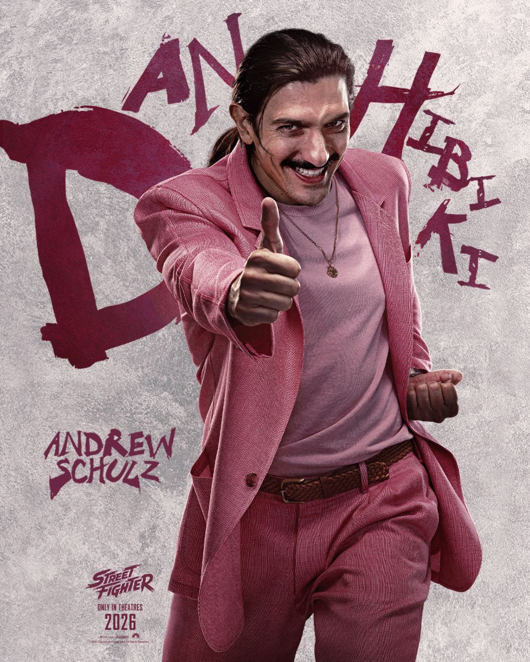 Street Fighter Character Poster: Dan Hibiki