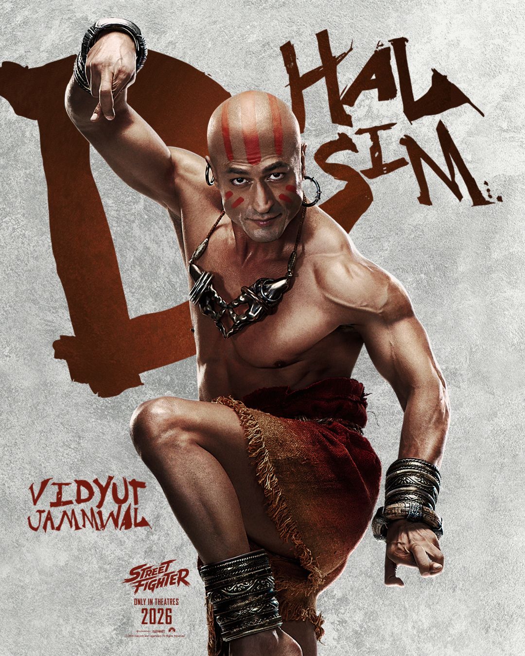 Street Fighter Character Poster: Dhalsim