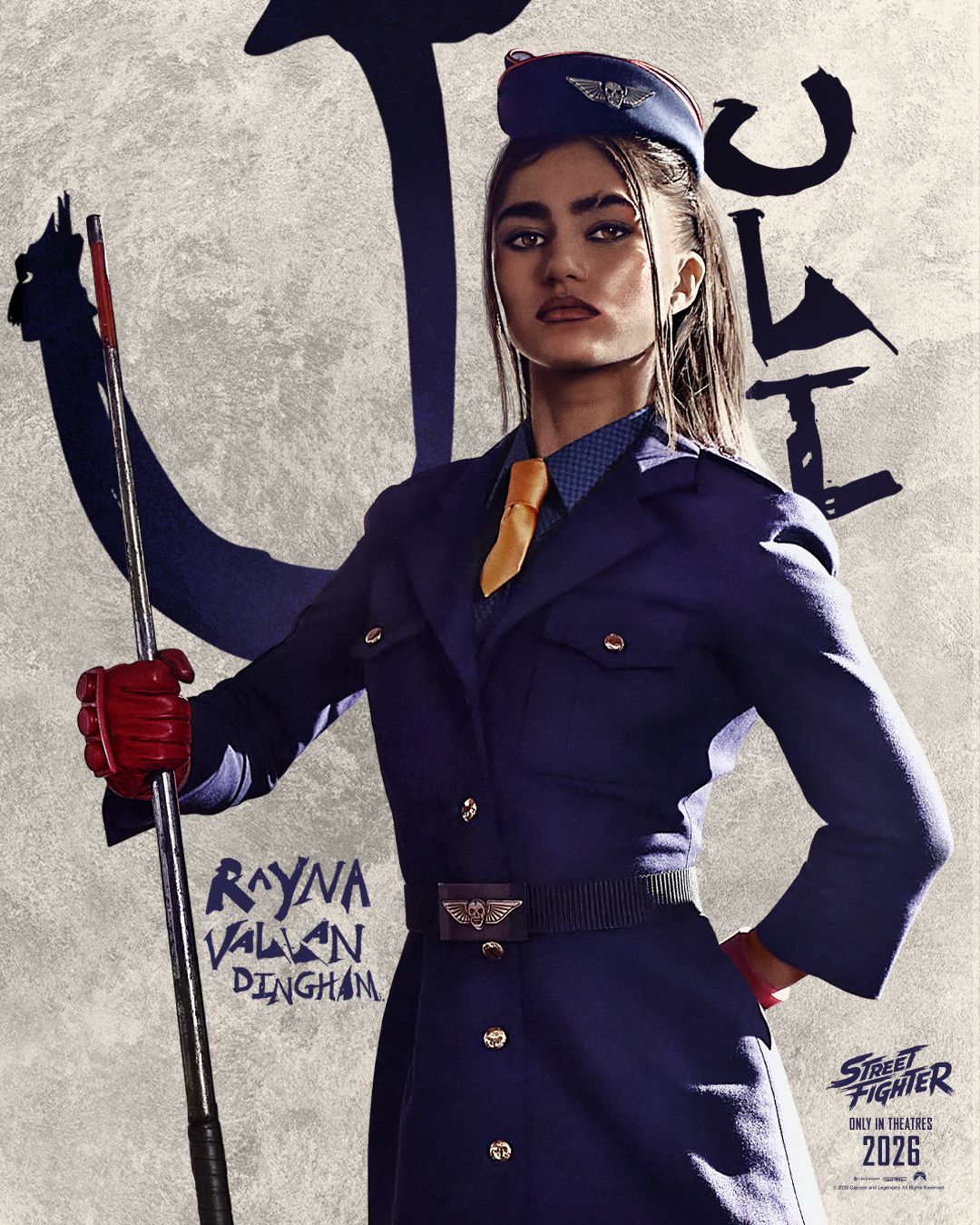 Street Fighter Character Poster: Juli