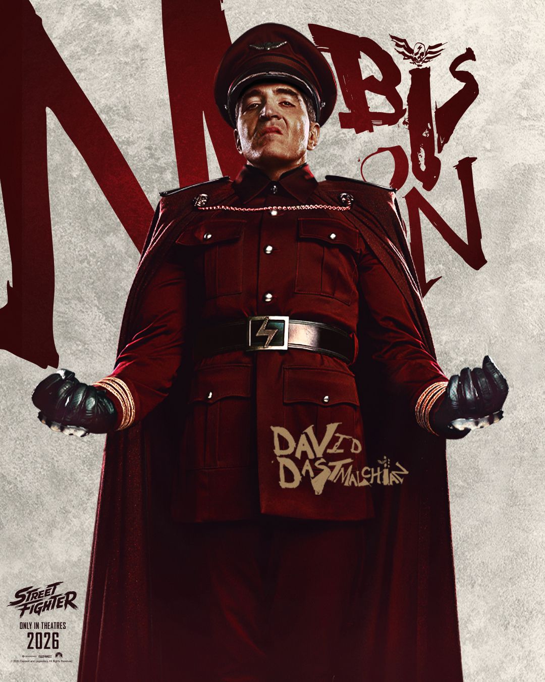 Street Fighter Character Poster: M. Bison