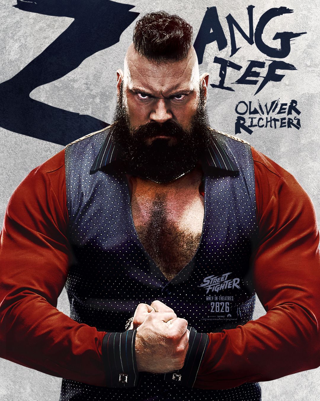 Street Fighter Character Poster: Zangief