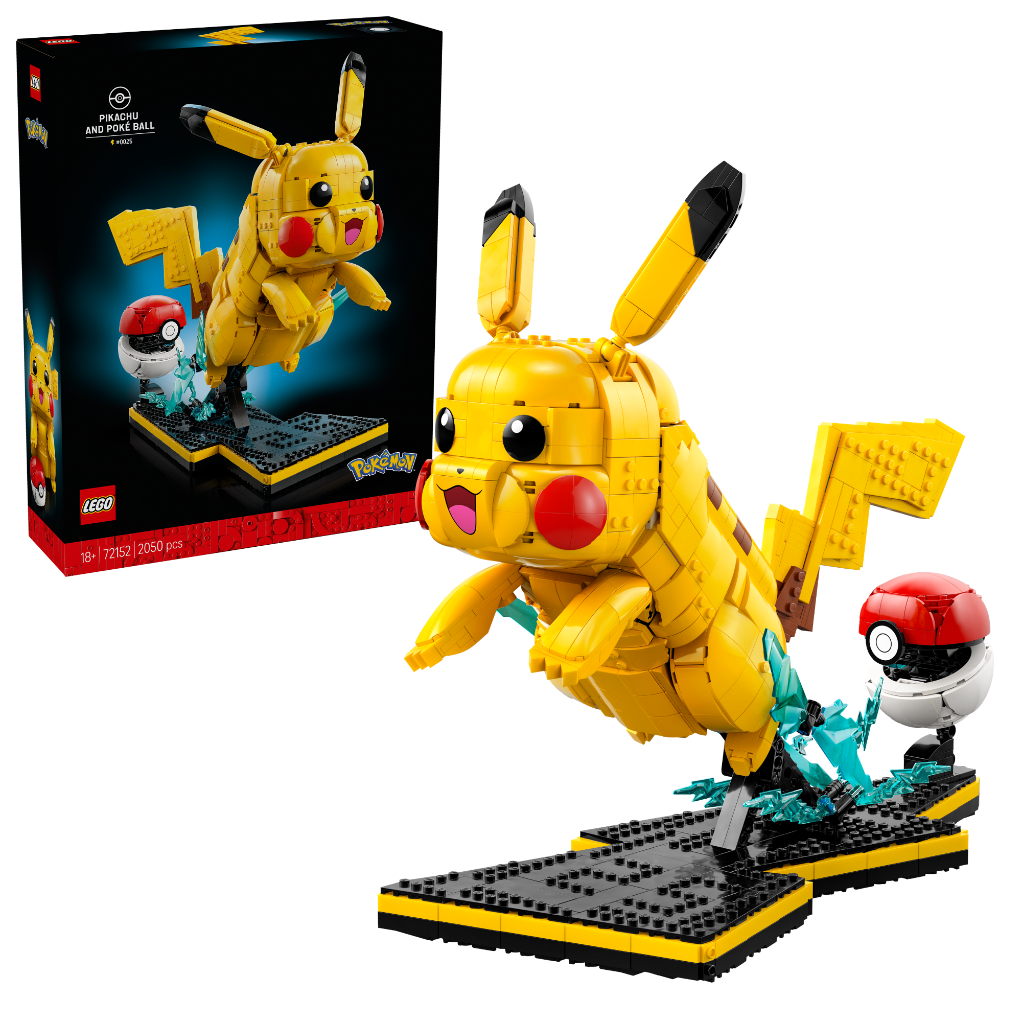 LEGO POKÉMON: Pikachu and Poké Ball Box Art