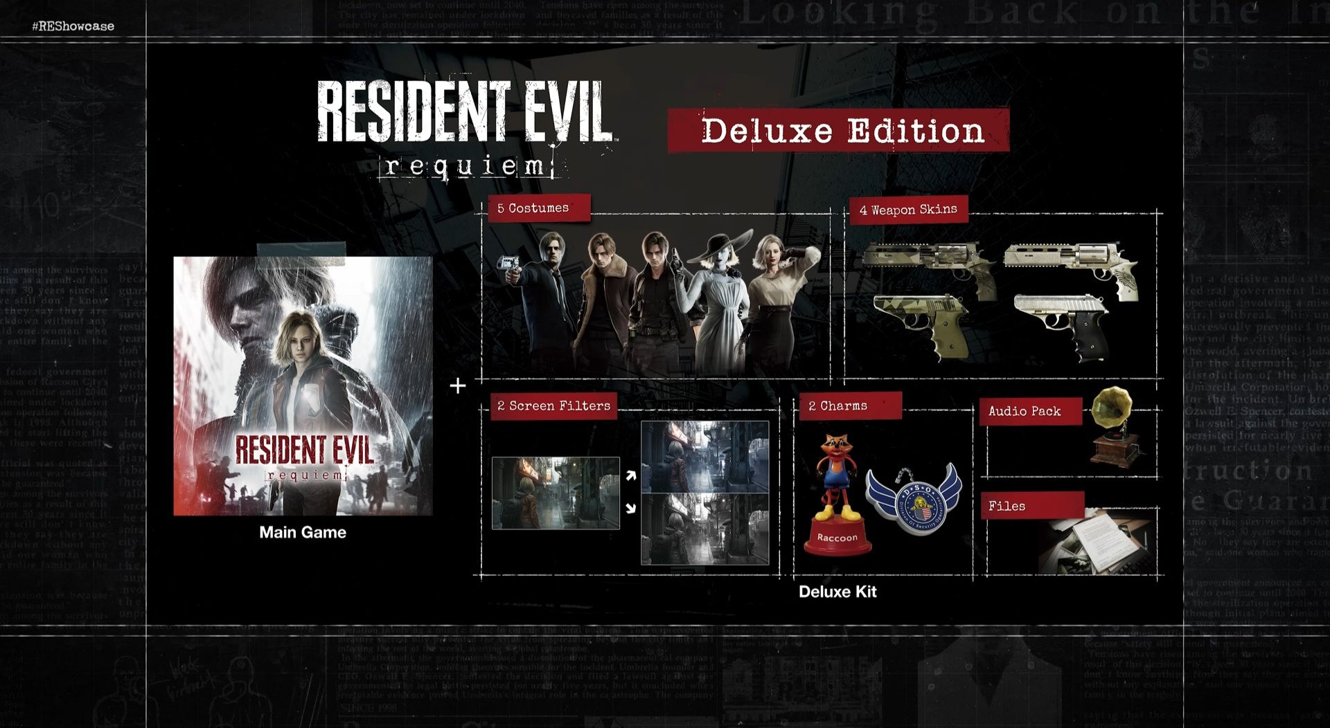 Resident Evil Showcase- Deluxe Edition Reveal