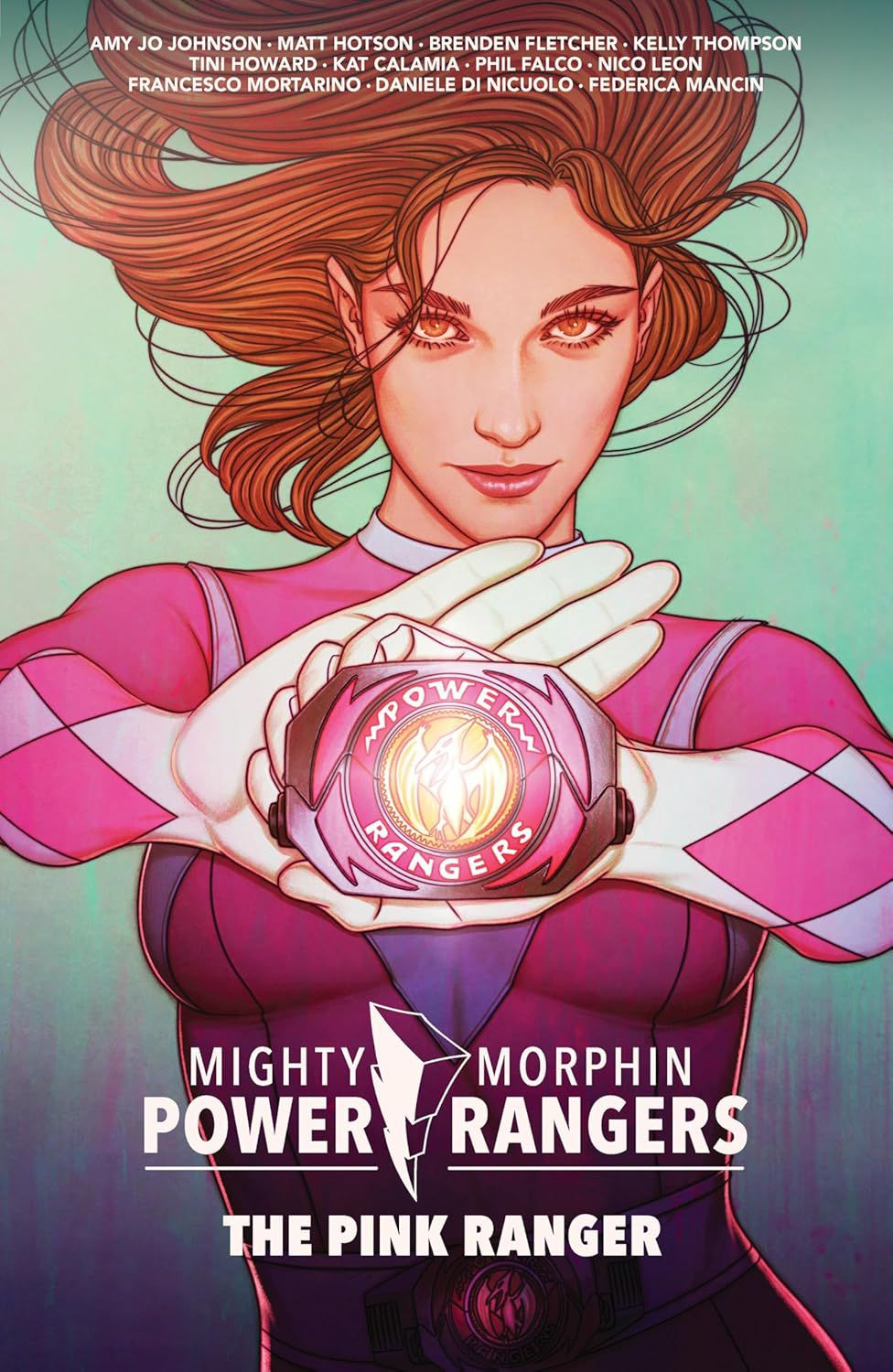 Mighty Morphin Power Rangers: The Pink Ranger (Paperback) Cover