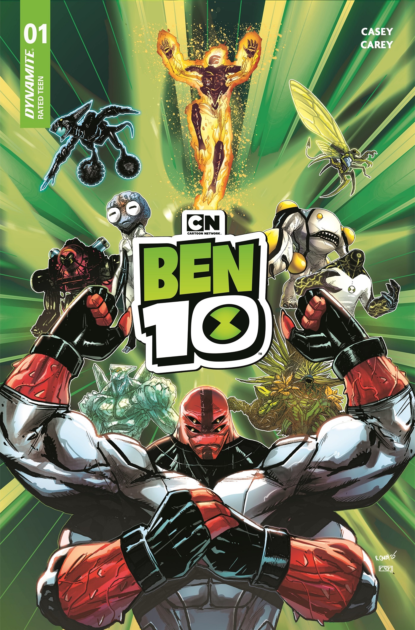 Ben 10 Issue No. 1 Cover A- Robert Carey