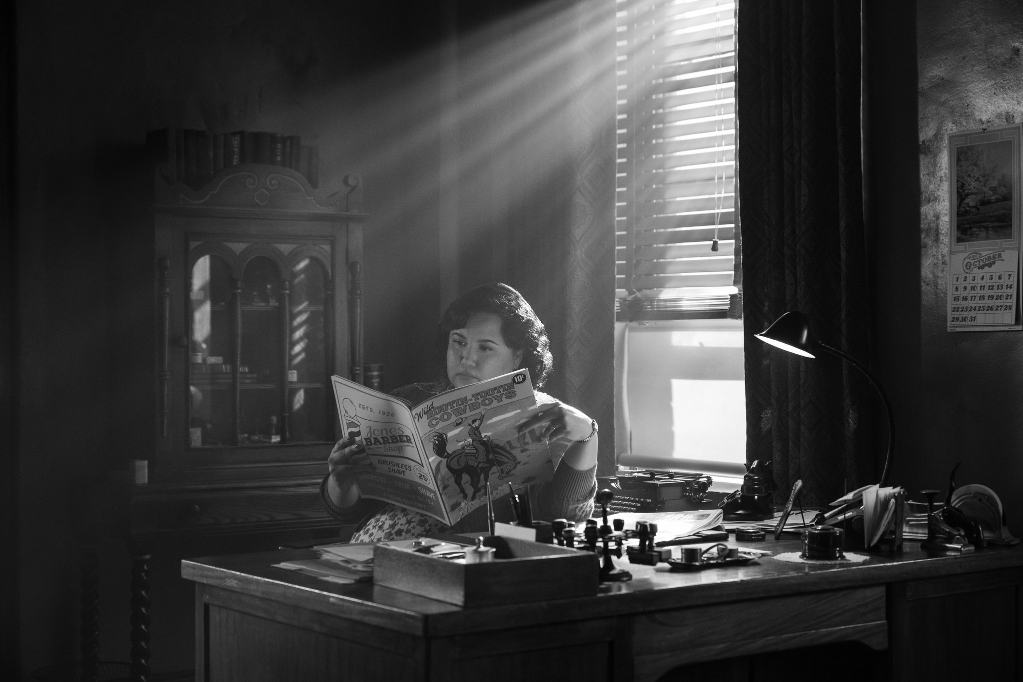 Spider-Noir (Authentic Black & White): Karen Rodriguez as Janet