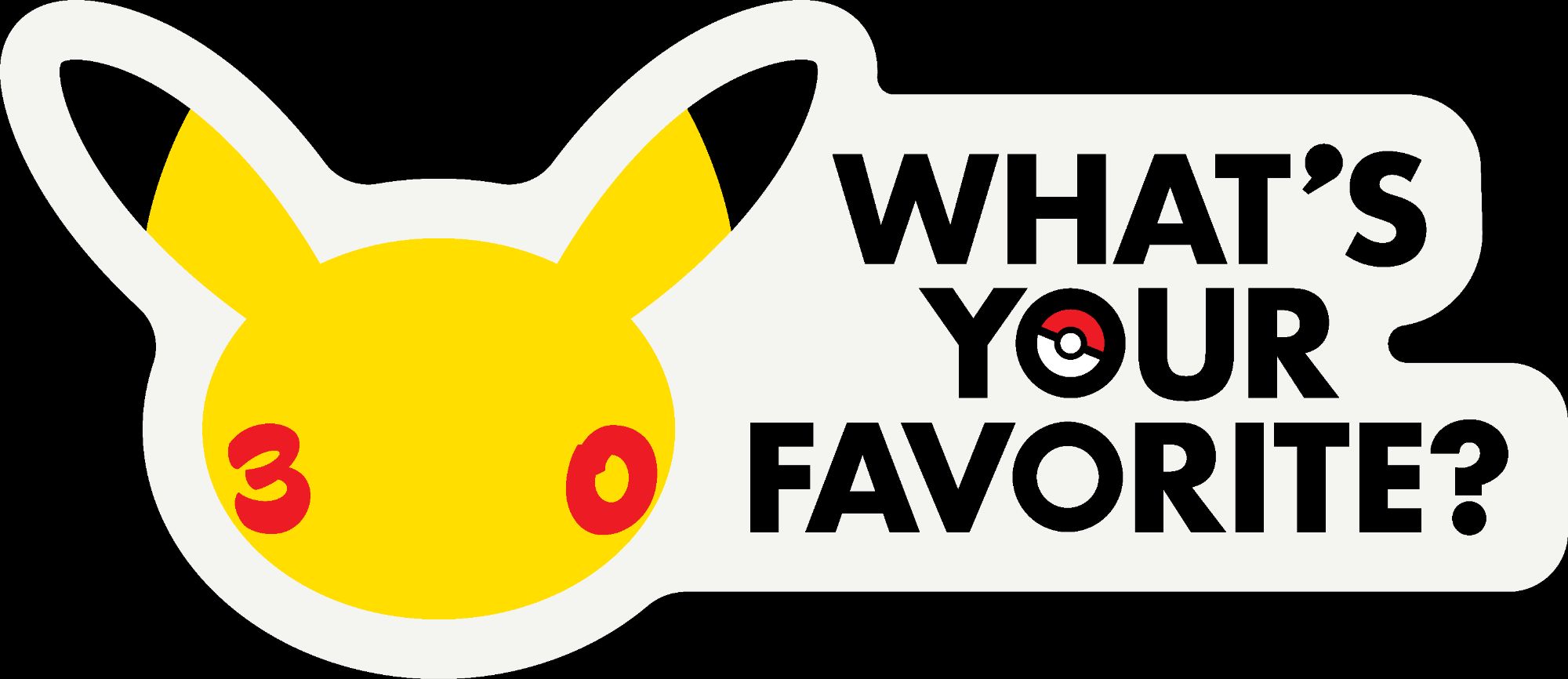 What's Your Favorite Pokémon Logo