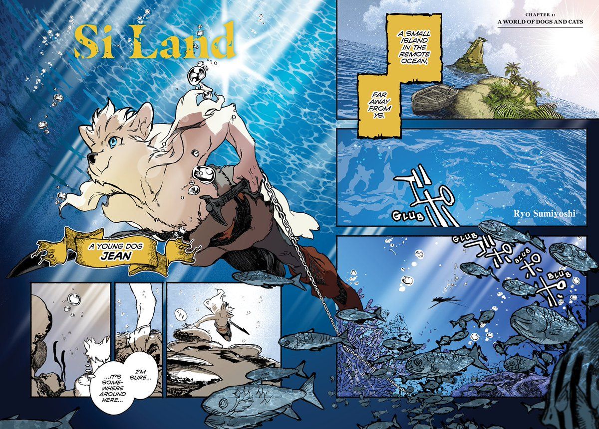 Si Land Chapter One Spread Page