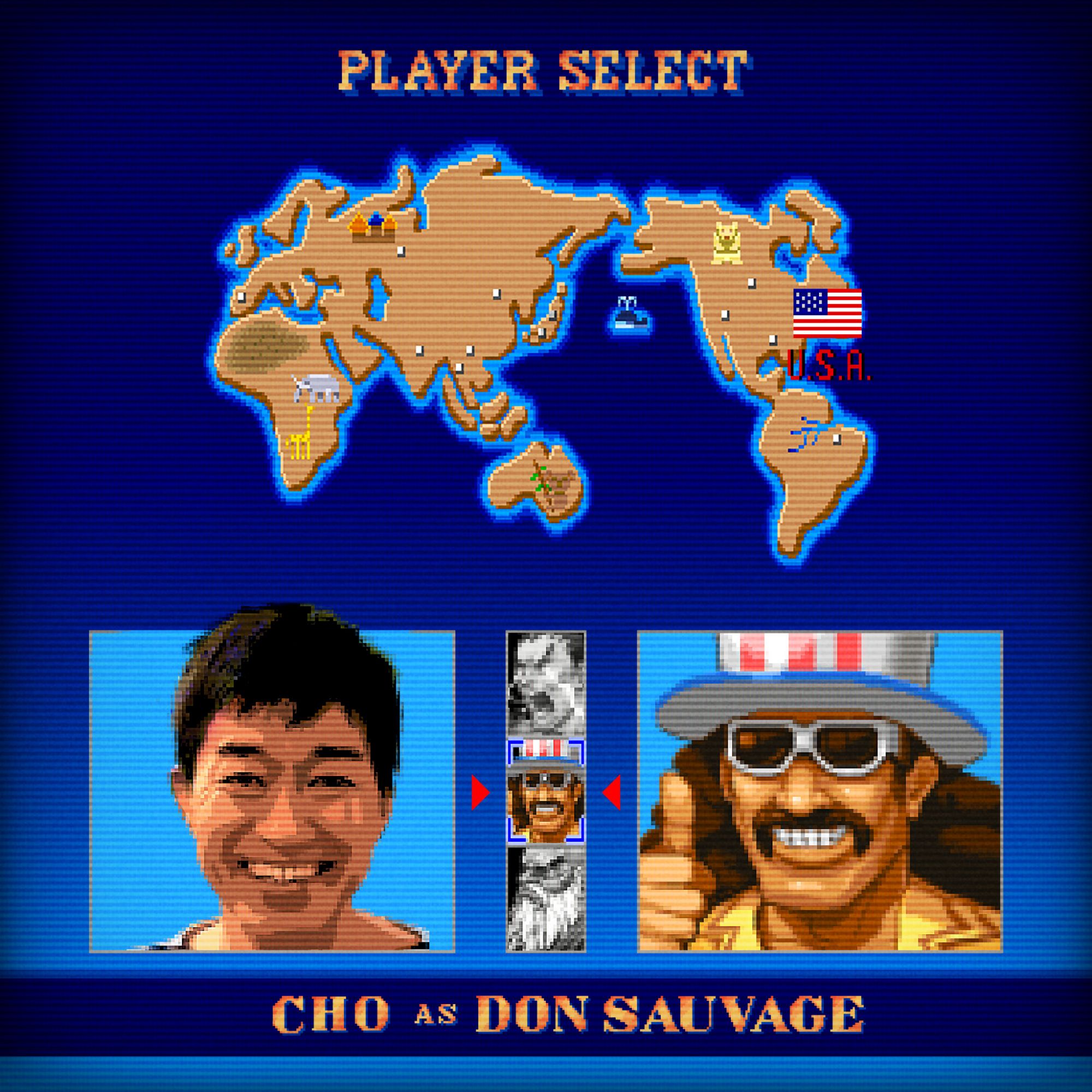 Street Fighter "Choose Your Fighter" Seiyuu- Don Sauvage