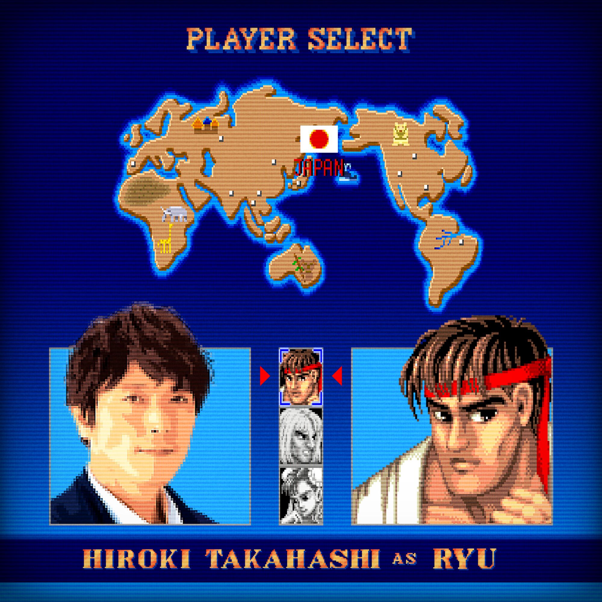 Street Fighter "Choose Your Fighter" Seiyuu- Ryu